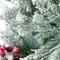 6.5ft. Unlit Real Touch™ Heavily Flocked Whittaker Spruce Full Artificial Christmas Tree with Frosted Red Berries